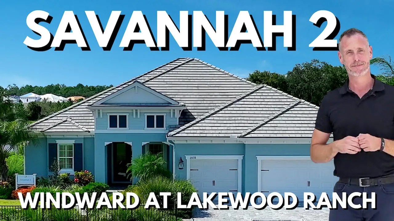 Savannah 2 Model Windward at Lakewood Ranch Village Guru Florida