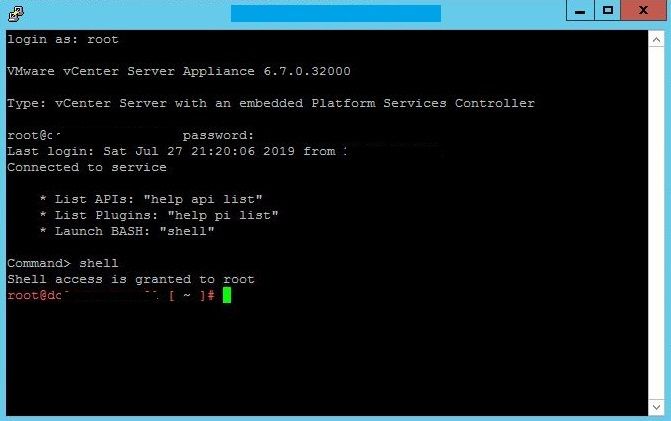 VMware vCSA 6.5 & 6.7 does not accept https proxy settings through the GUI