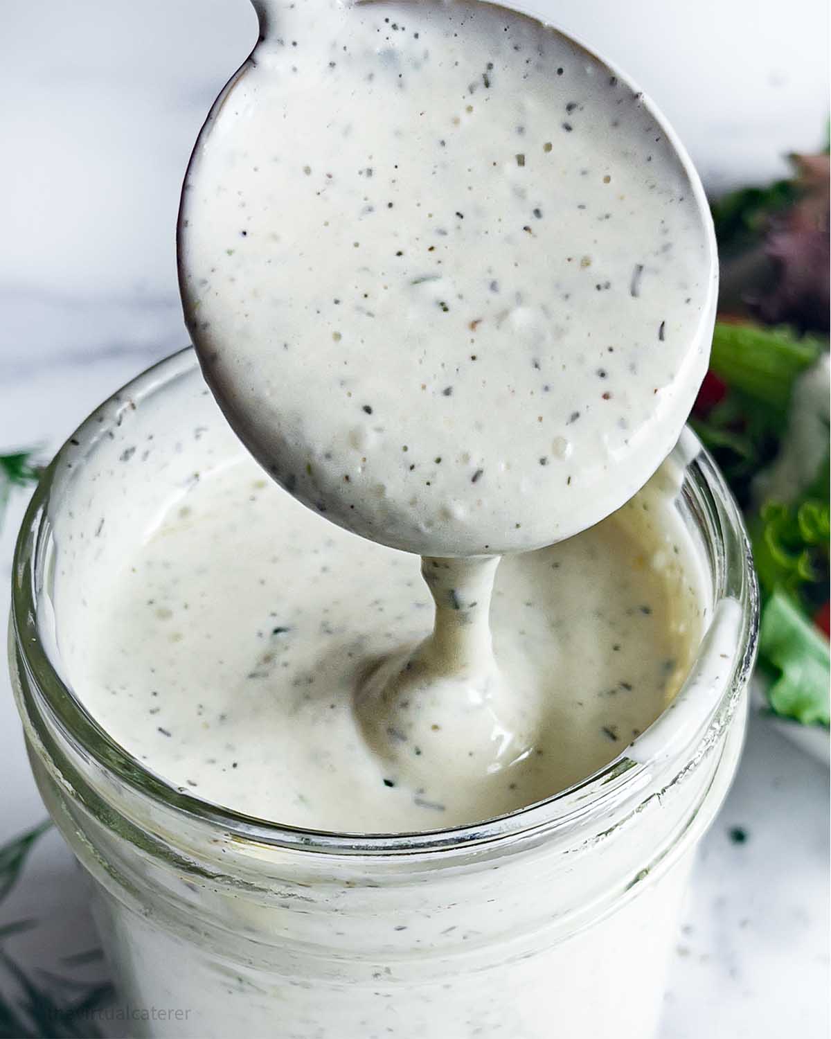 Easy Restaurant Style Ranch Dressing Recipe (5 minutes) The Virtual