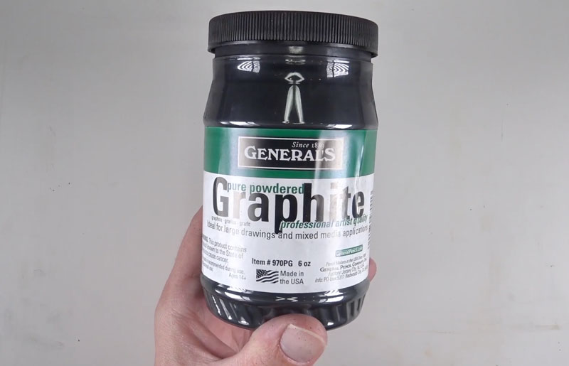 Powdered Graphite Secret Weapon for Graphite Drawing