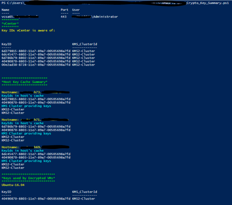 VMware VM Encryption Powershell scripts 2 thevirtualpaddy