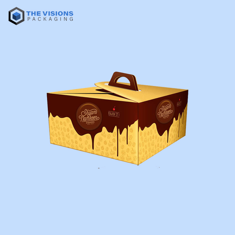 Custom Cake Boxes Wholesale With Logo The Vision Packaging