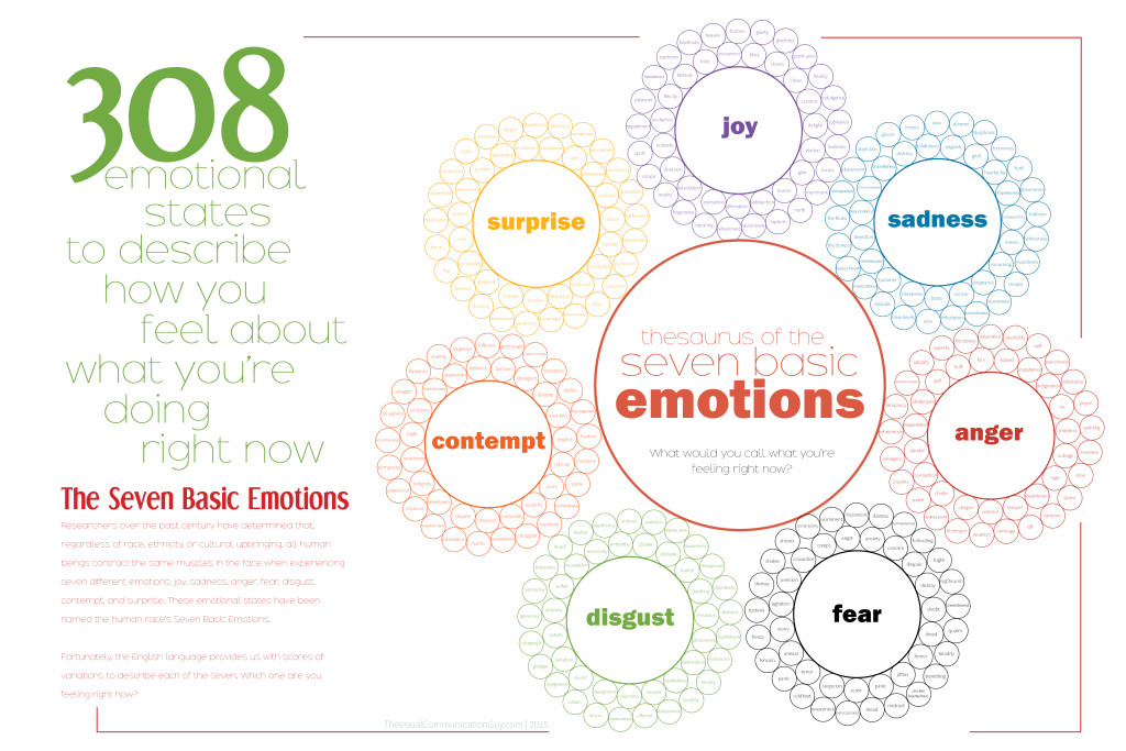 Thesaurus of the Seven Basic Emotions 308 Ways to Describe How You
