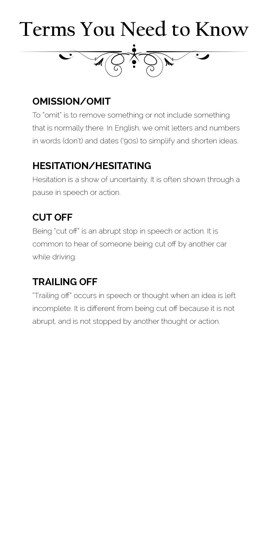 How to Use Ellipses The Visual Communication Guy