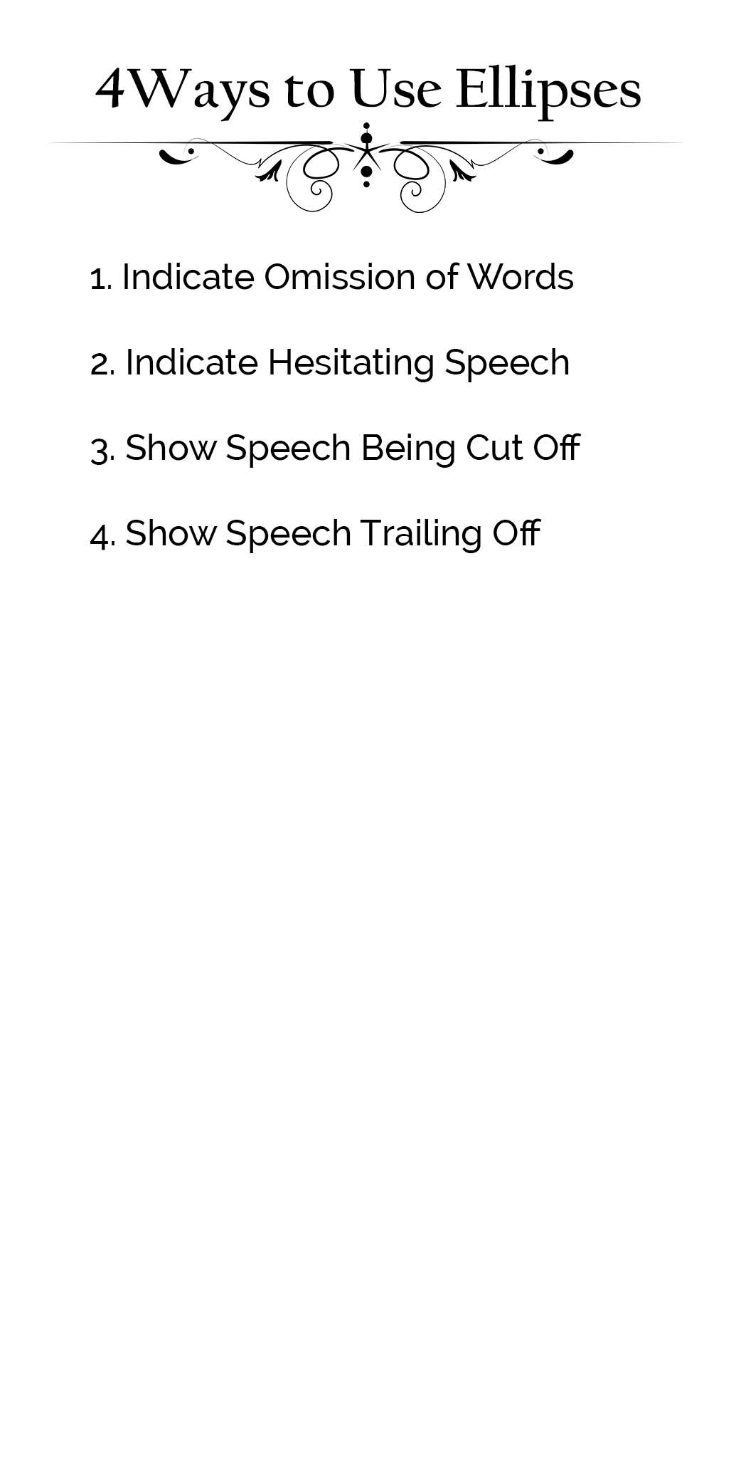 How to Use Ellipses The Visual Communication Guy