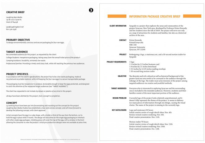 How to Write a Creative Brief The Visual Communication Guy
