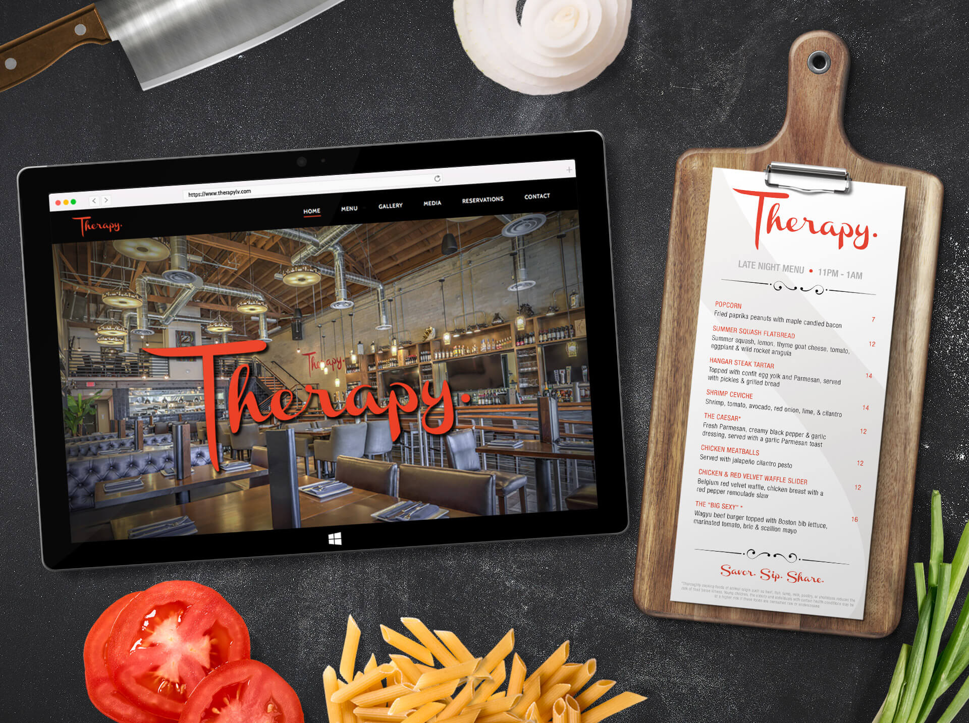 Therapy Restaurant The Visual Deli Haus Of Design