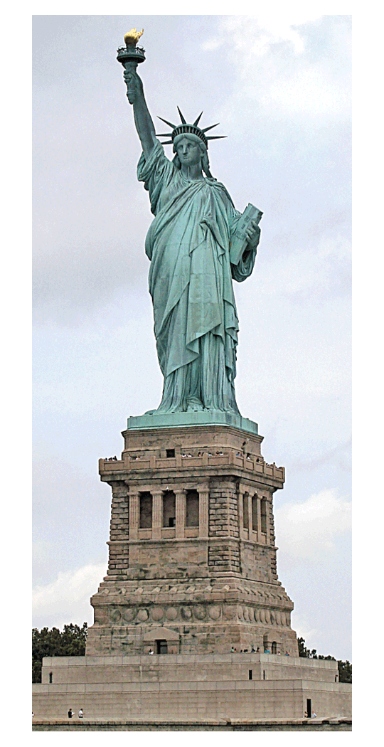 U.S. Statue of Liberty celebration after France’s gift The Voice