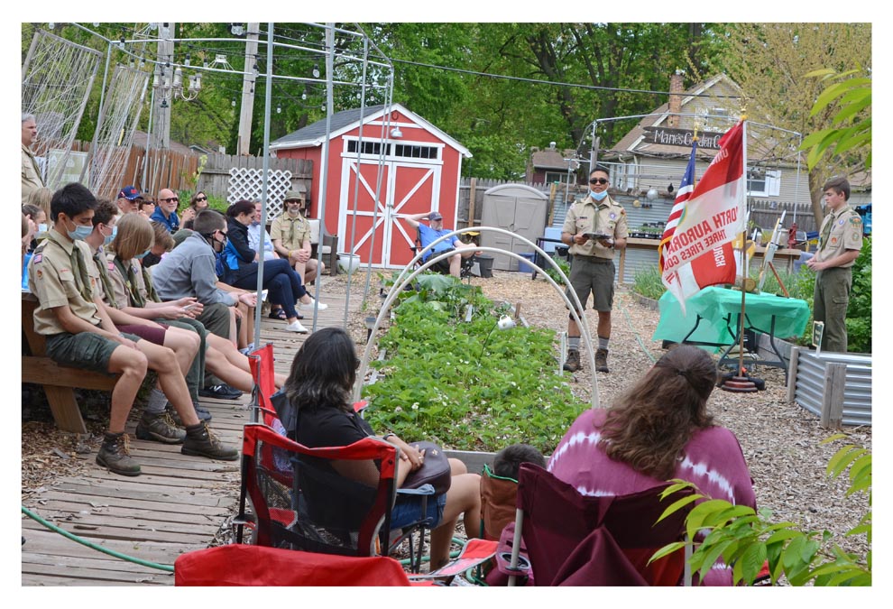 North Aurora Boy Scouts Spring court of honor The Voice