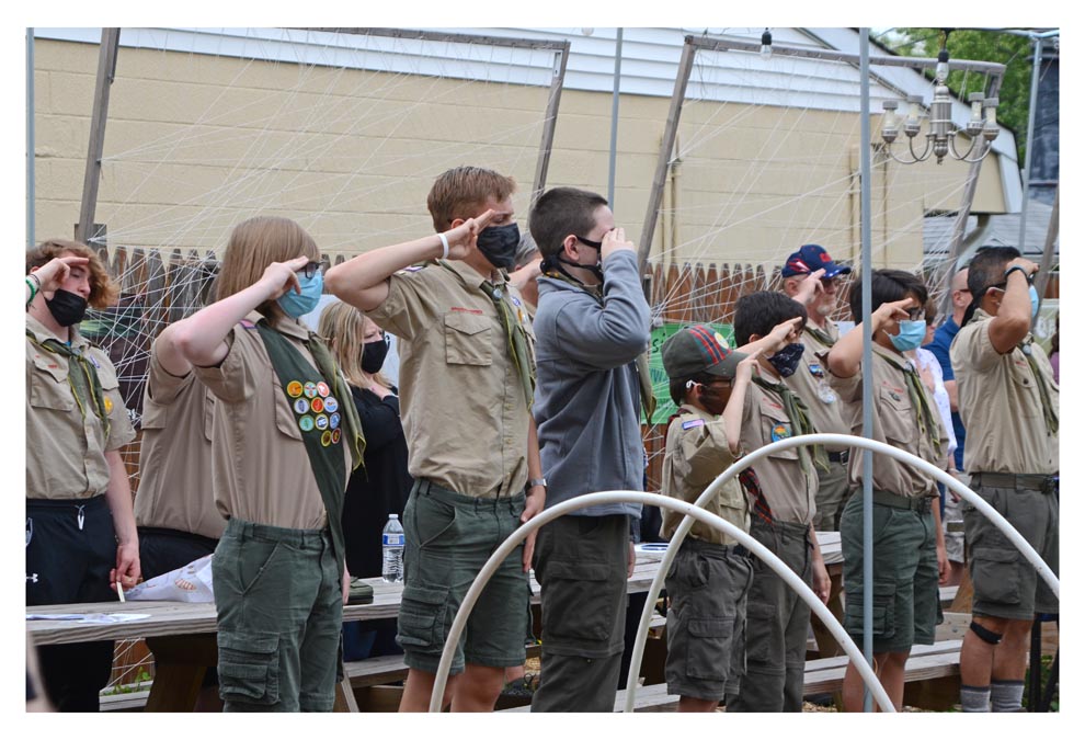 North Aurora Boy Scouts Spring court of honor The Voice