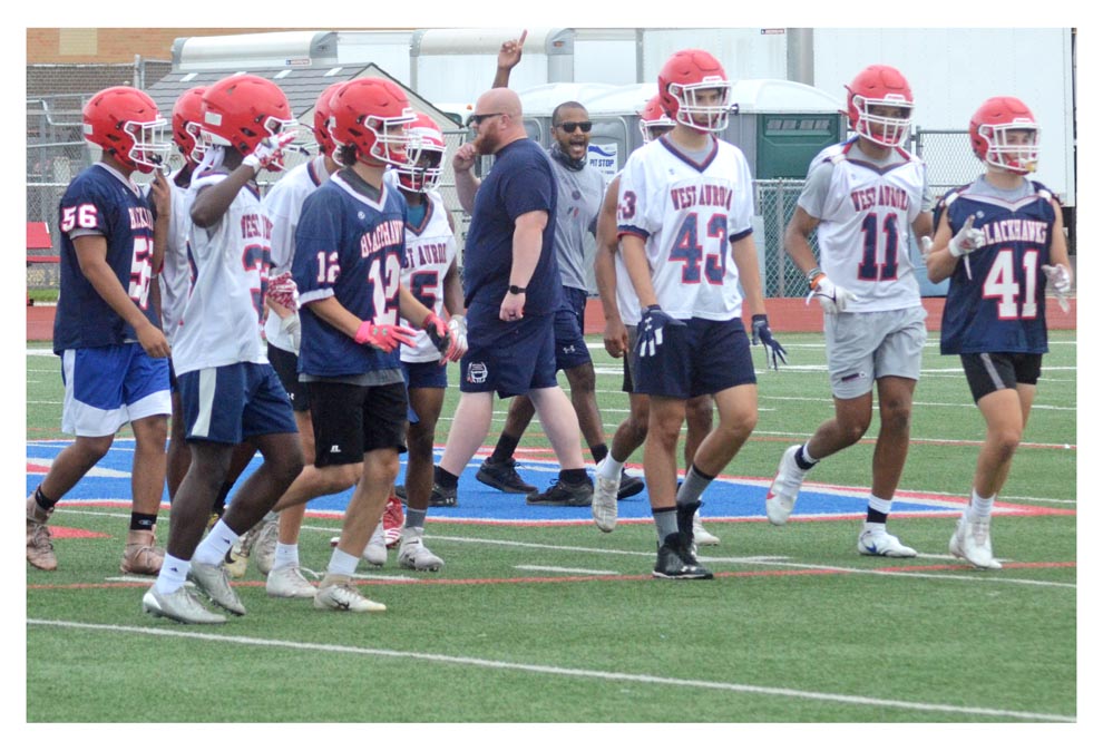High School football practice West Aurora High School, East Aurora High School The Voice