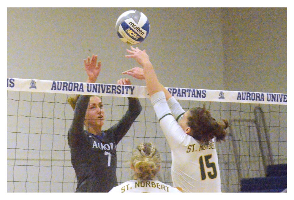 Women’s College Volleyball Aurora University vs. St. Norbert The Voice