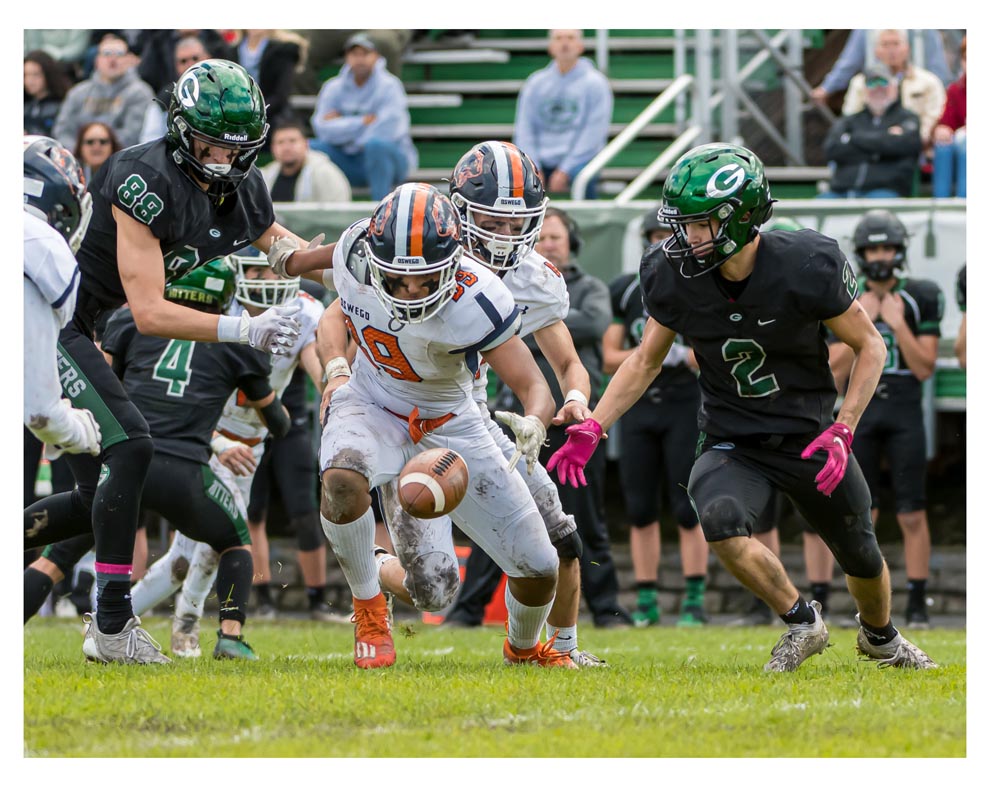 High School football playoffs Oswego High School vs. Glenbard West