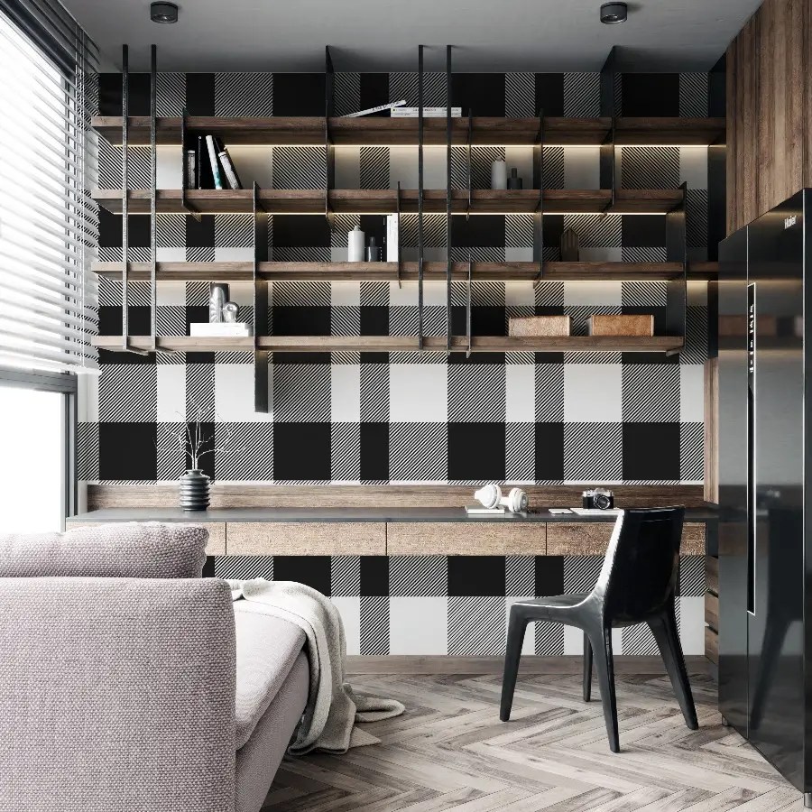Top more than 82 black plaid wallpaper best