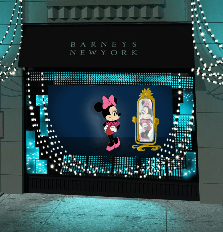 Inside Look at Minnie's Dream Sequence for Disney/Barneys New York