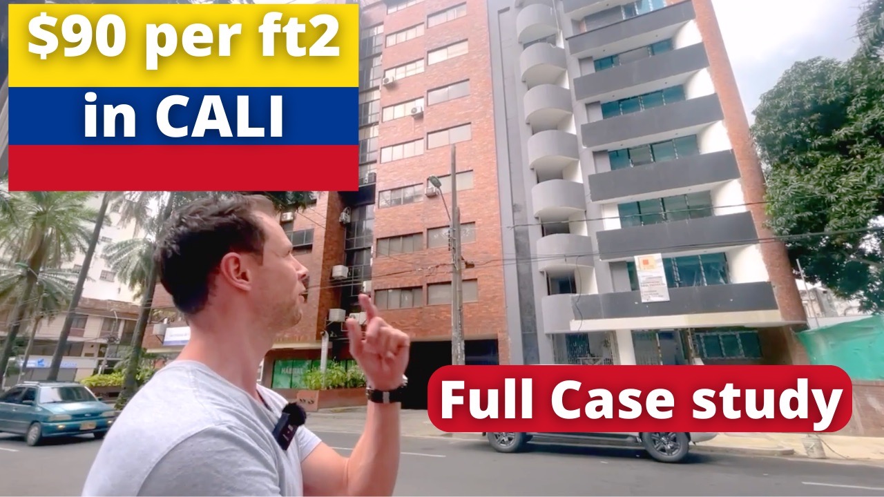 12 net capitalization rate and rental yield in Cali, Colombia