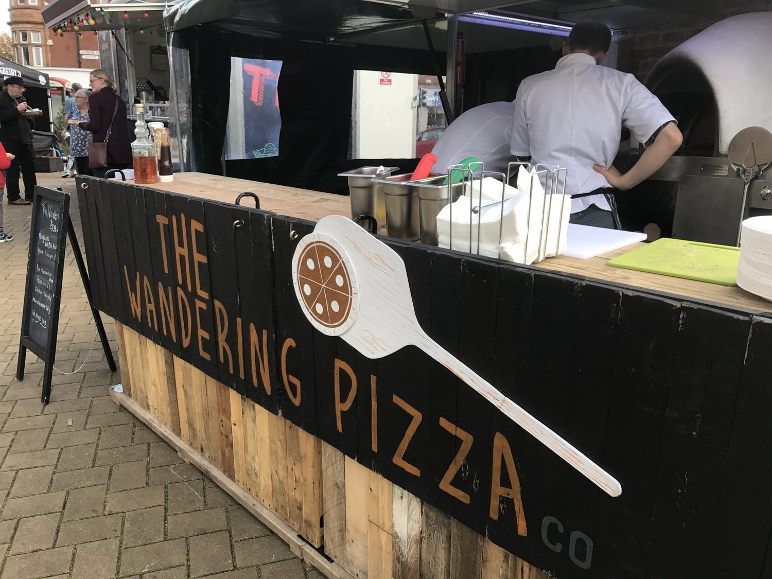 Delicious Mobile Pizza Catering by the Wandering Pizza Co.