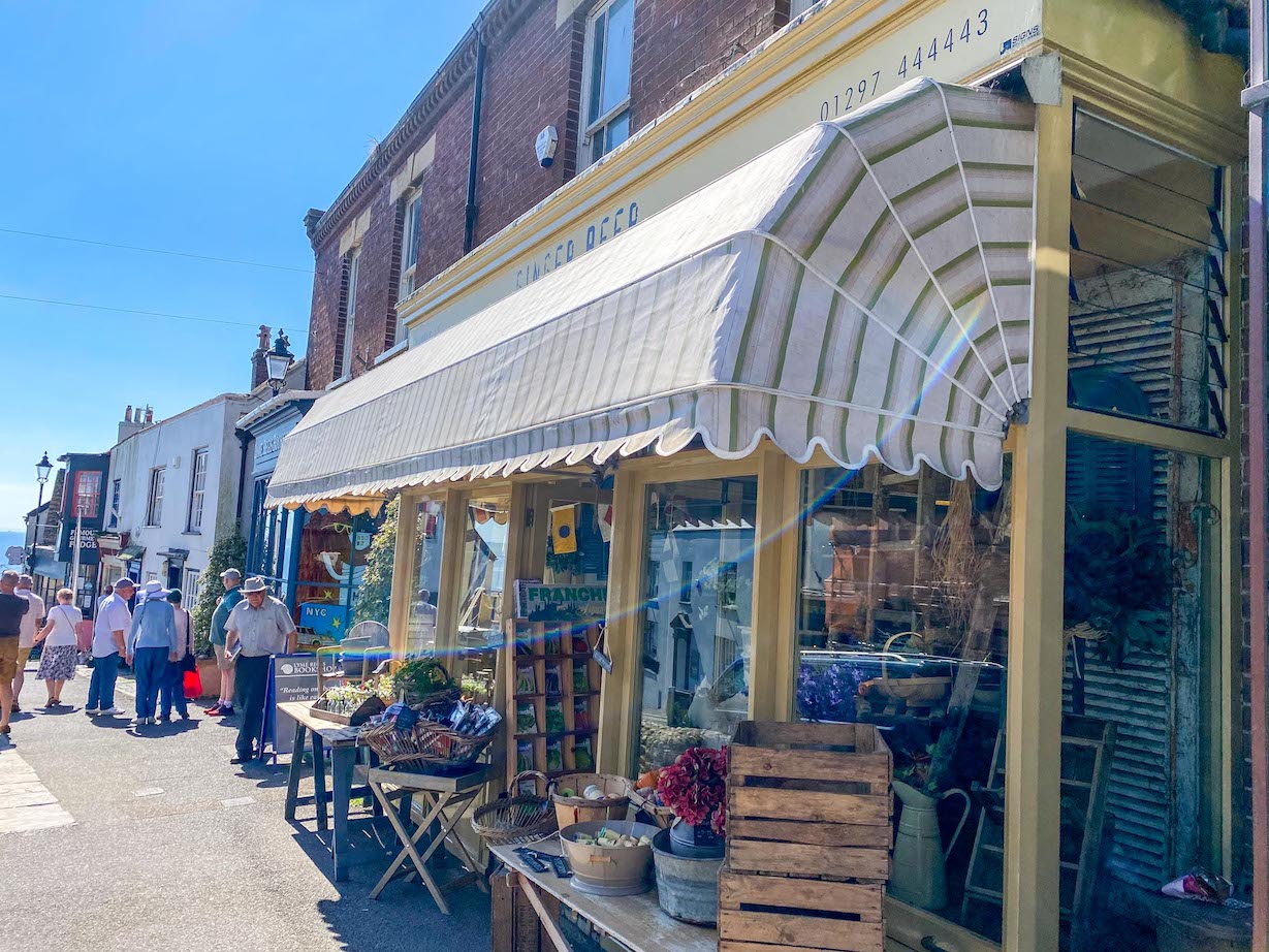 Things to do in Lyme Regis, Lyme Regis shops The Wandering Quinn