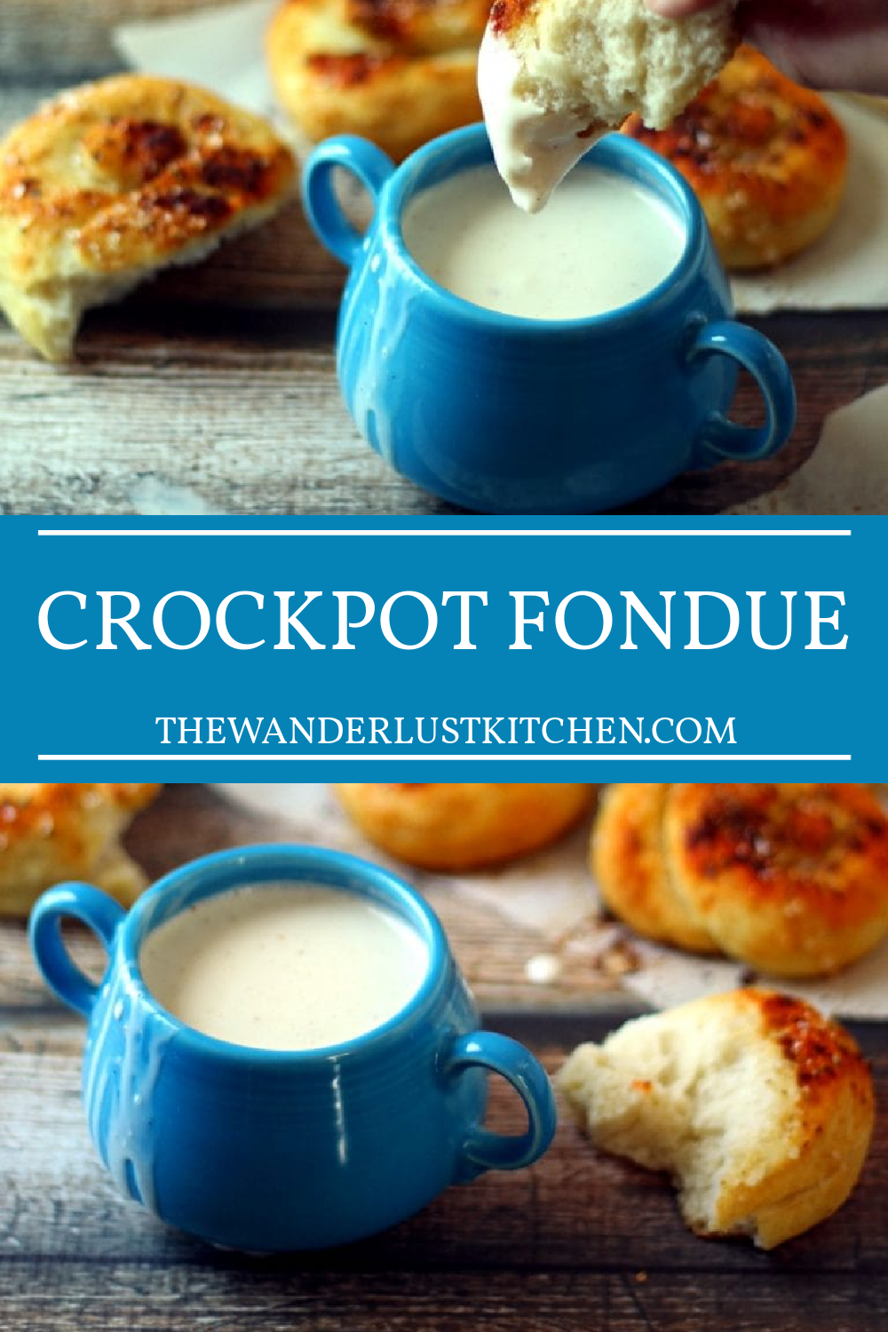 Quick Crockpot Fondue Recipe The Wanderlust Kitchen Food 24h