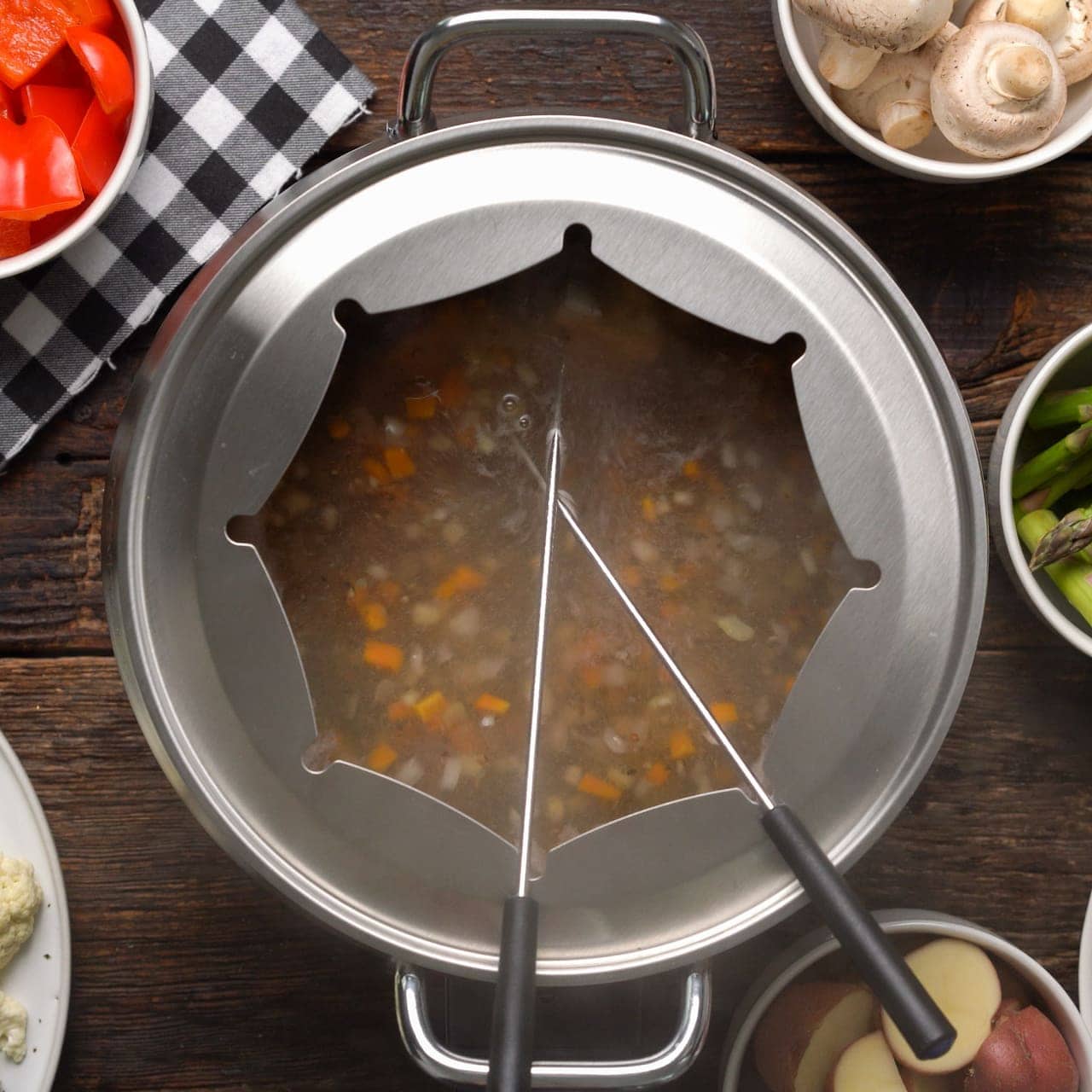 Fondue Broth The Wanderlust Kitchen