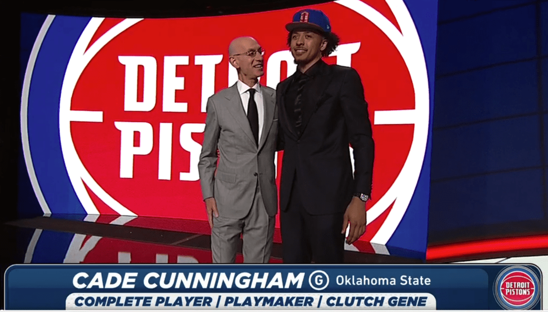 Detroit Pistons 2021 NBA Draft Review Our Cade Fire! The Warm Take