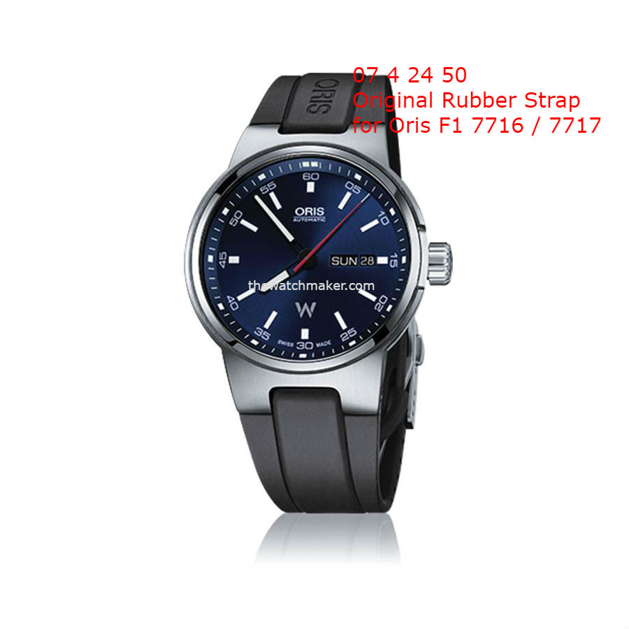 07 4 24 50 Replacement Rubber strap complete for Oris Williams