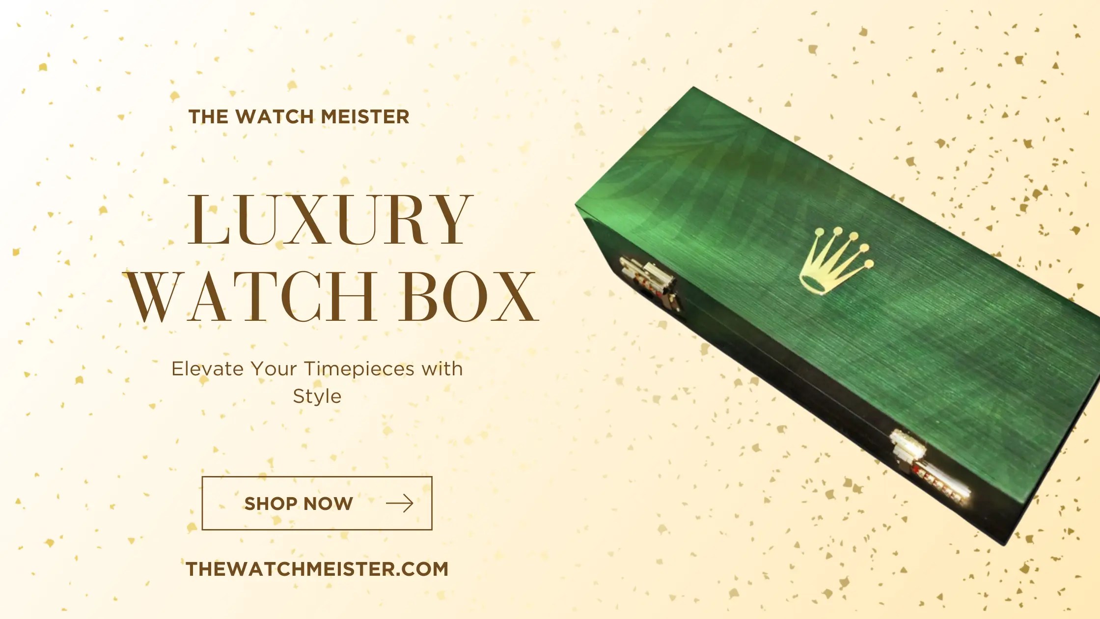 Luxury Watch Box Elevate Your Timepieces with Style in 2024 The