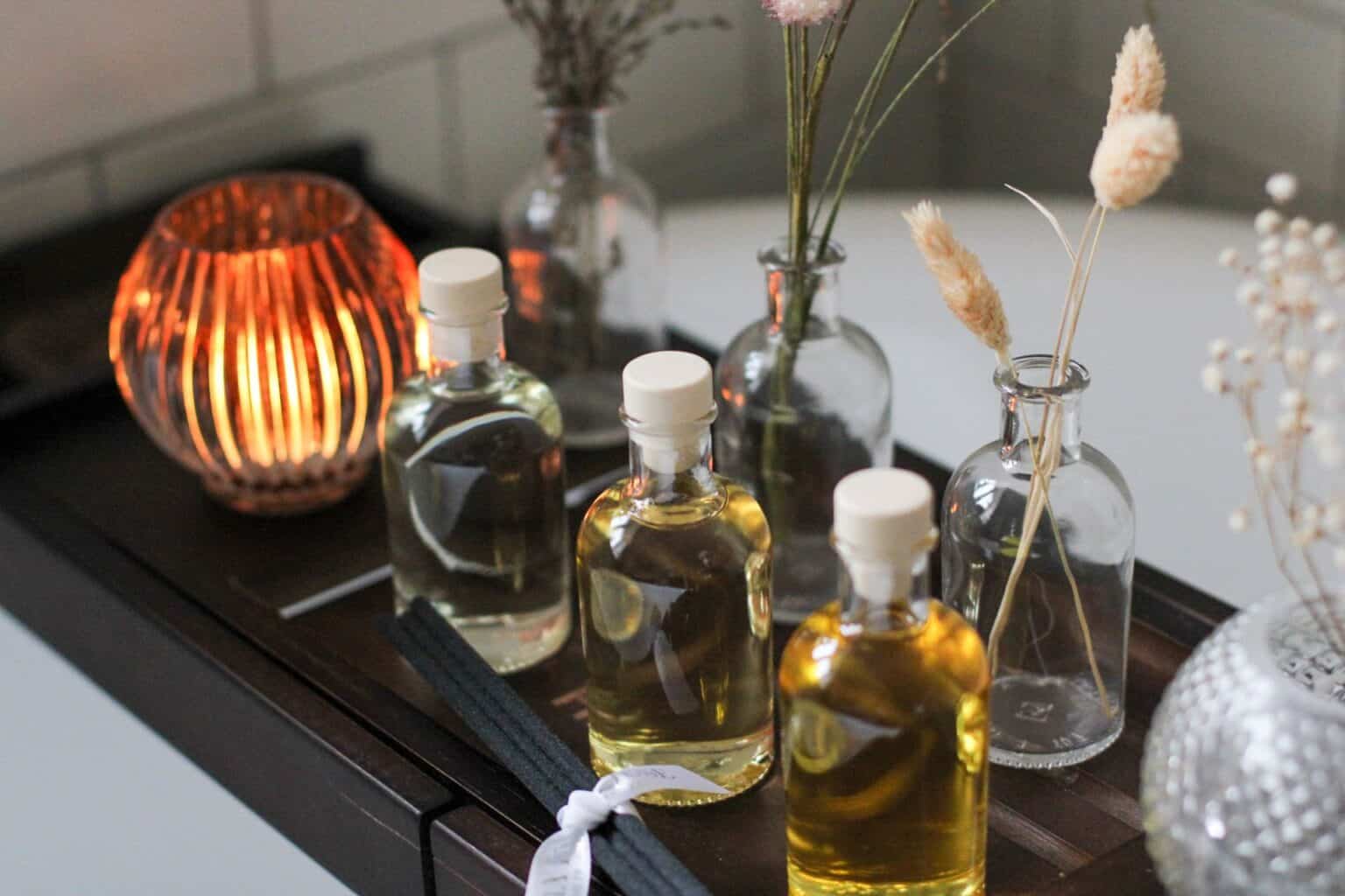 Refill Diffuser with Reeds Patchouli & Amber The Wax House