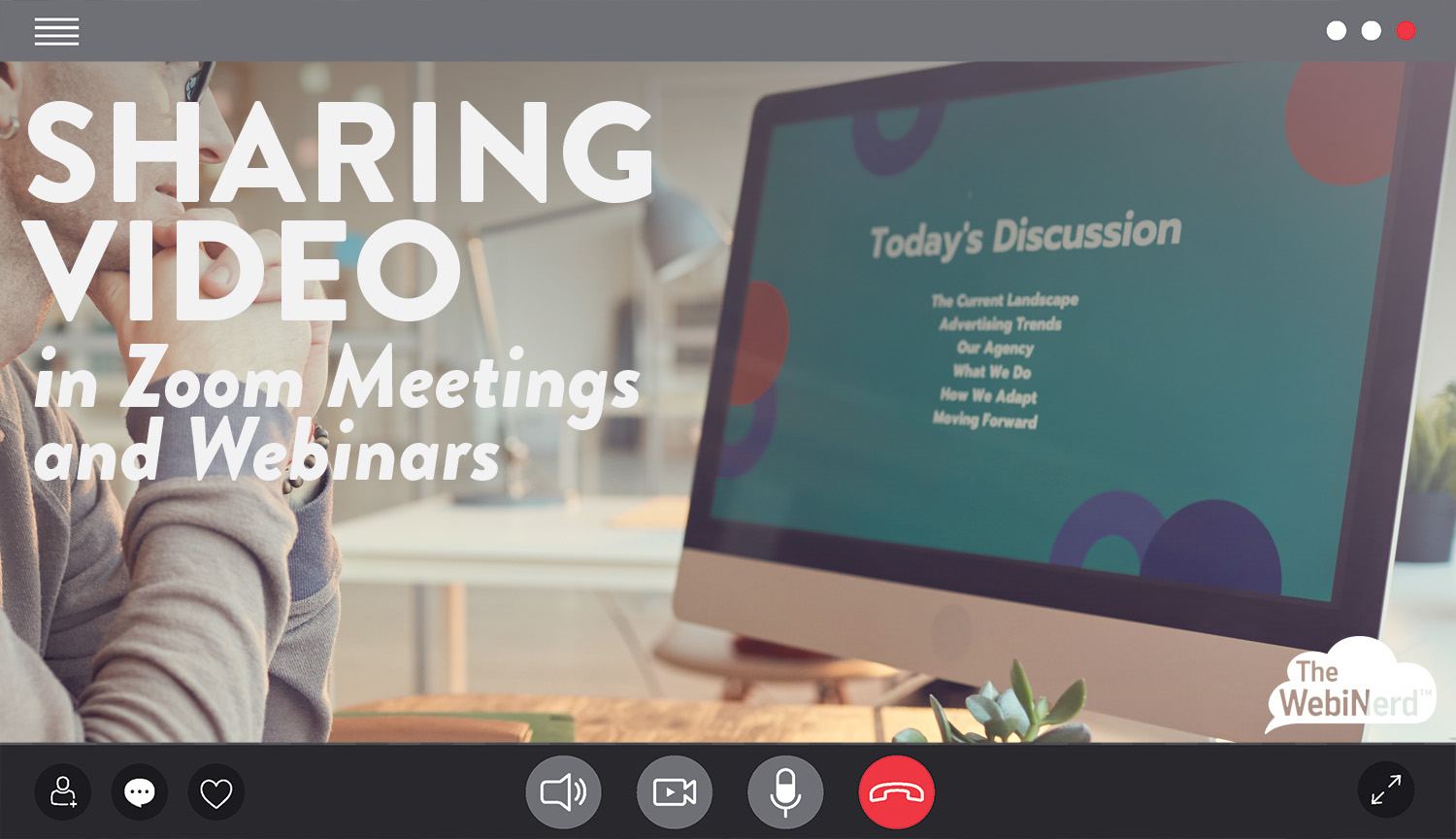 Sharing Video Clips in a Zoom Meeting The iNerd LLC