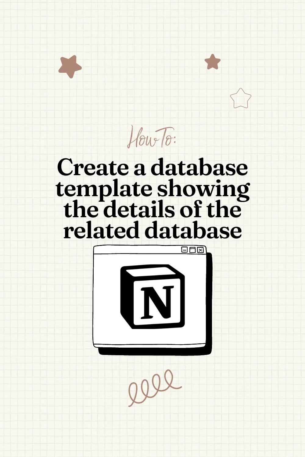 How to create a database template showing the details of the related database How to create a database template showing the details of the related database