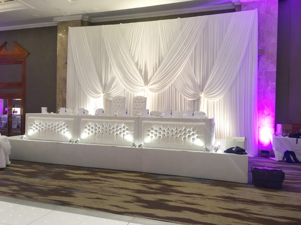Bride & Groom Chairs Wedding Lounge