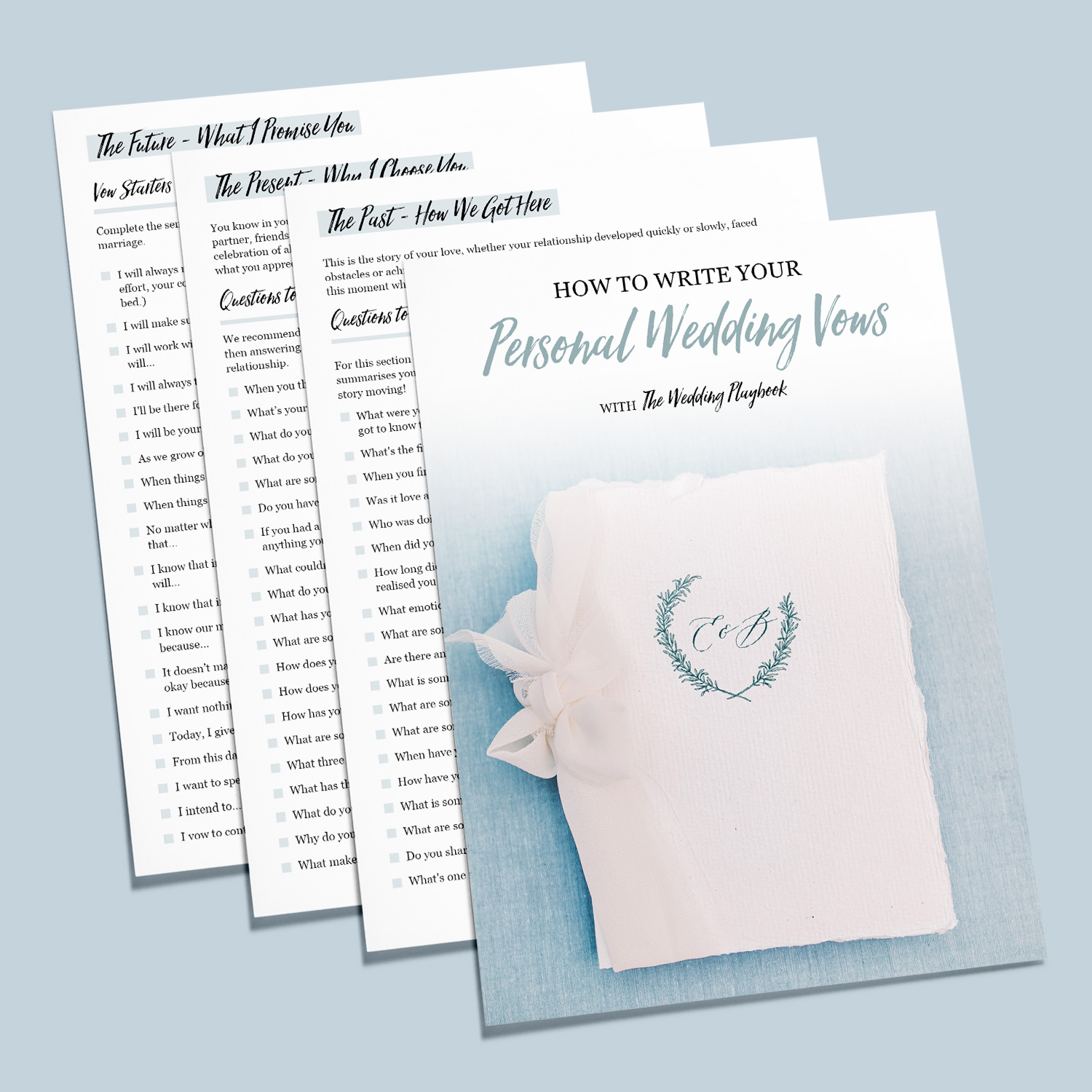 How to Write Your Personal Wedding Vows Instant Download The