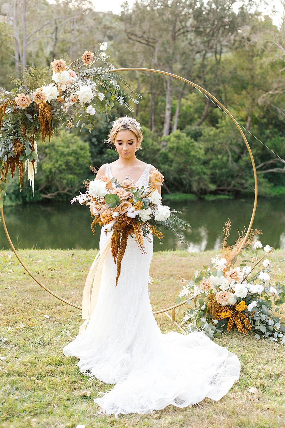 Romantic Riverside Boho Wedding Inspiration