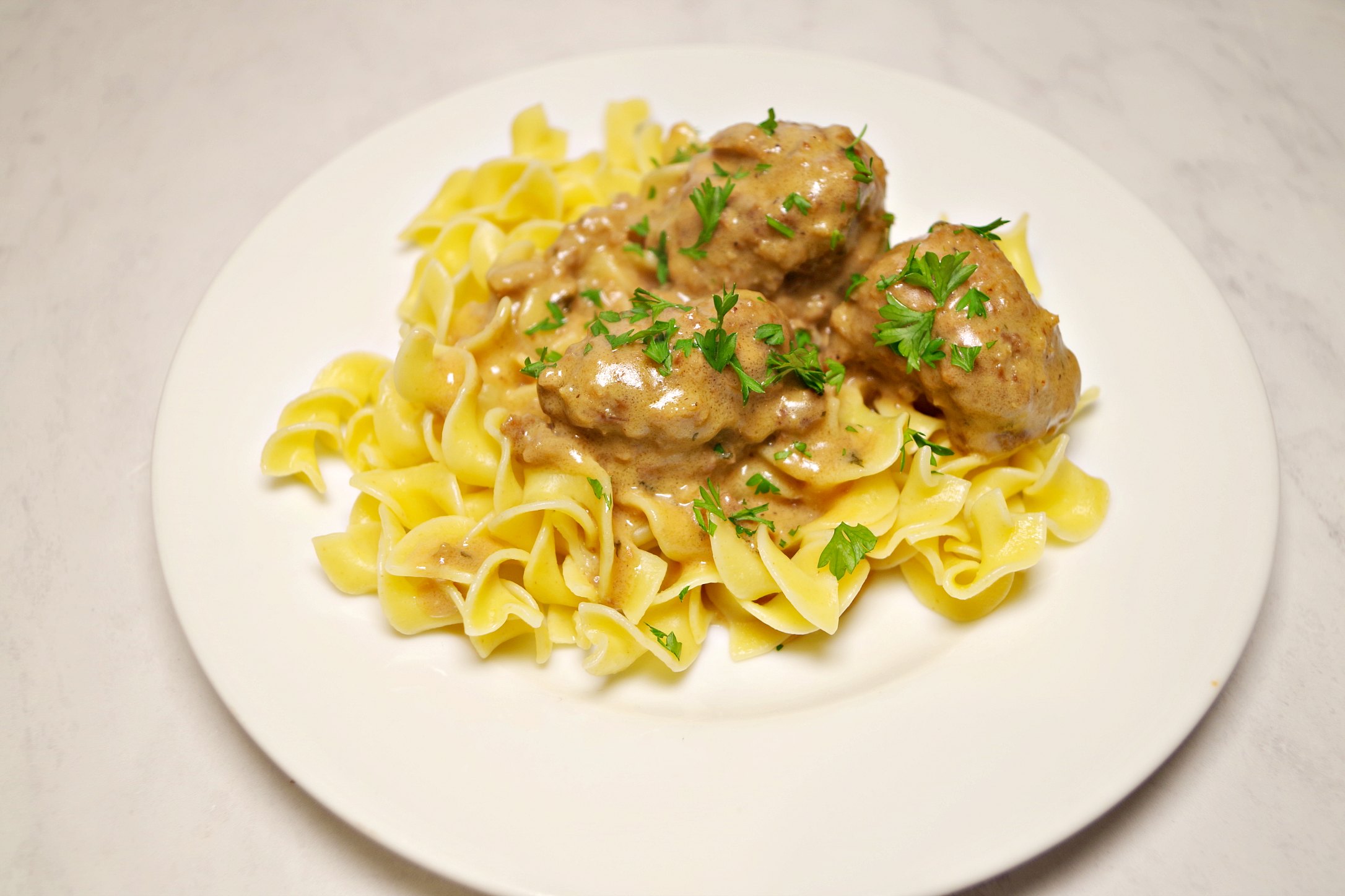 Swedish Meatballs & Sour Cream Gravy The Weekday Kitchen