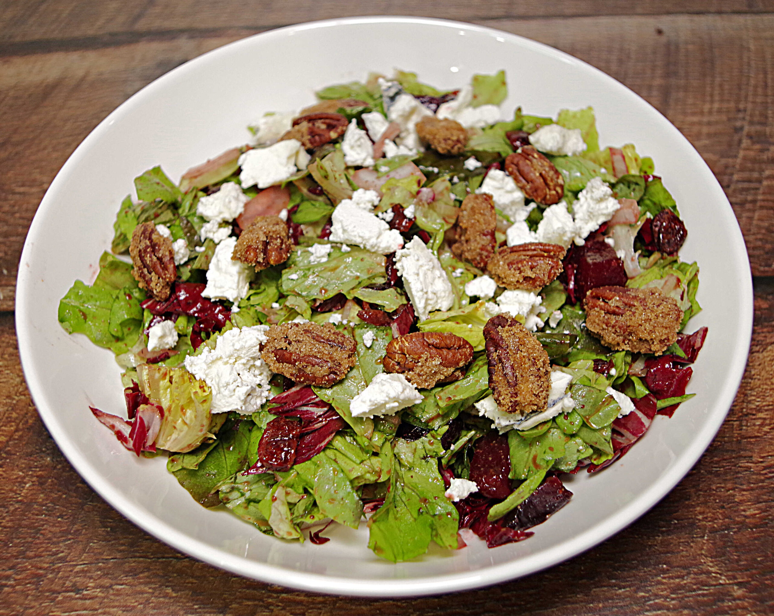 Goat Cheese and Beet Salad With Candied Pecans The Weekday Kitchen