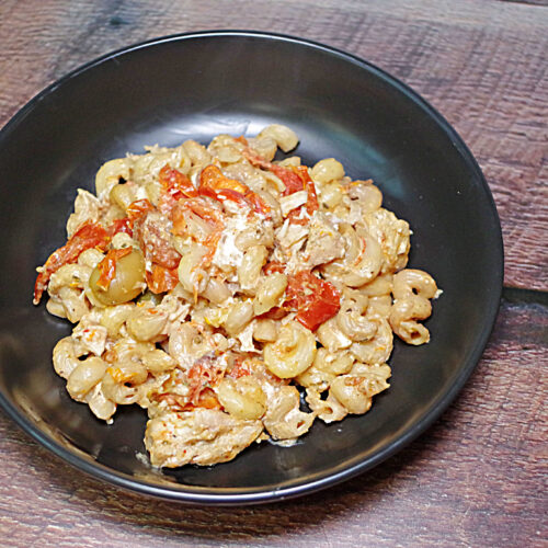 Instant Pot Chicken Feta Tomato Pasta The Weekday Kitchen