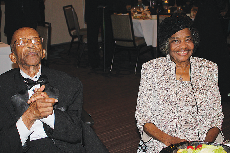 Hundreds said goodbye to James and Johnnie Williams