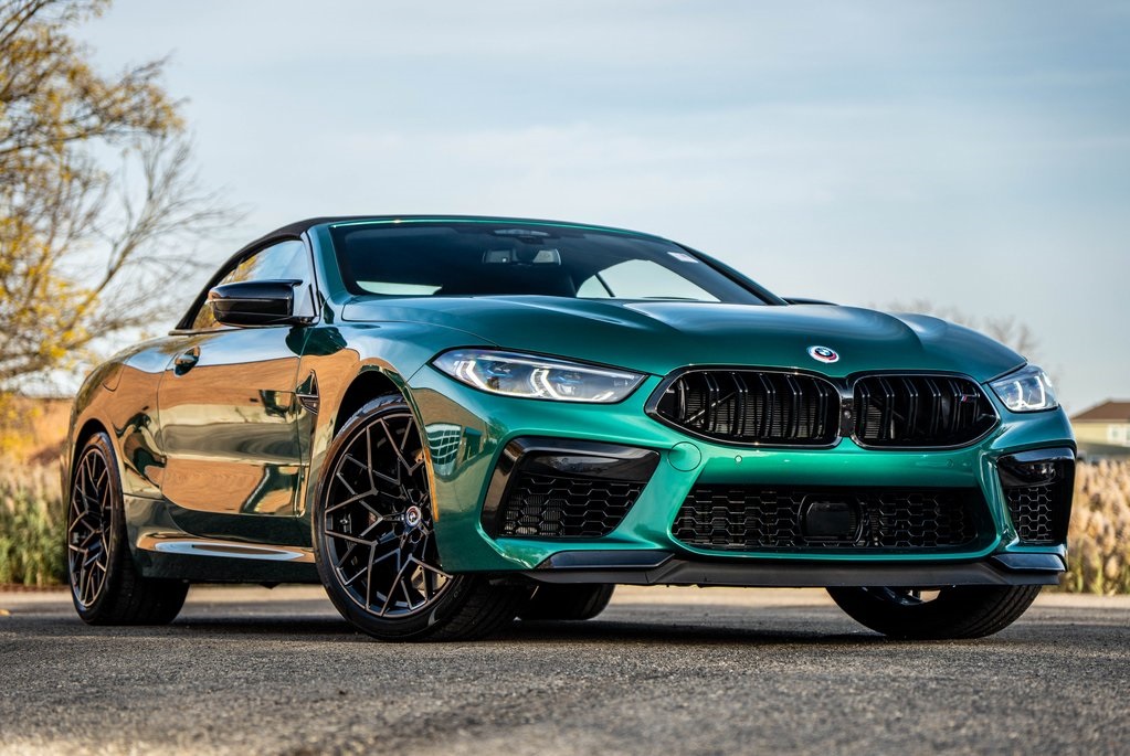 2023 BMW M8 Competition Color Me Green Like Money