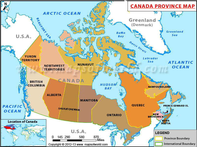 canadaprovincesmap THE WEICHERT REPORT