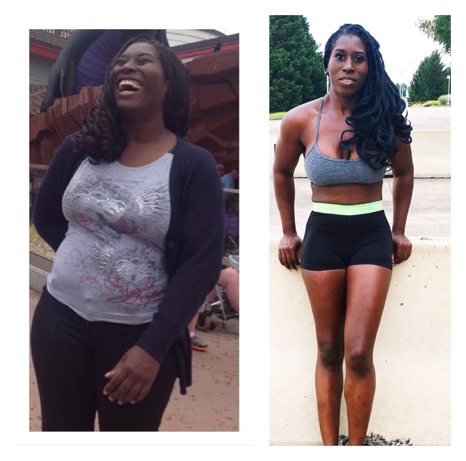 Before And After Ophelia Lost 53 Pounds Through Cardio And Lifting