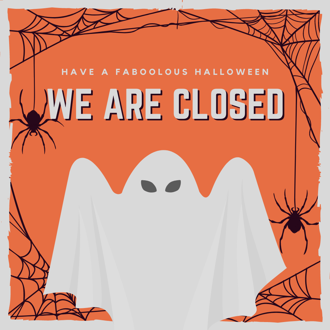 WE ARE CLOSED Halloween The Weingarten
