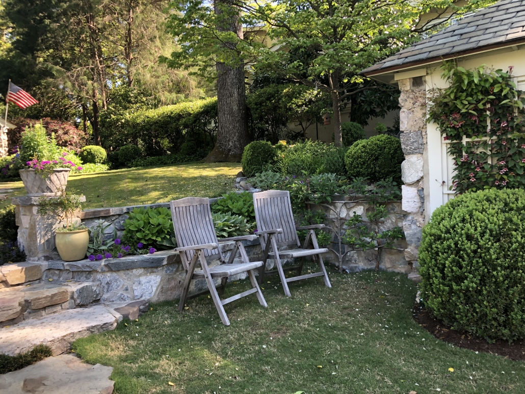 THE BACON CROWDER GARDEN BEFORE AND AFTER