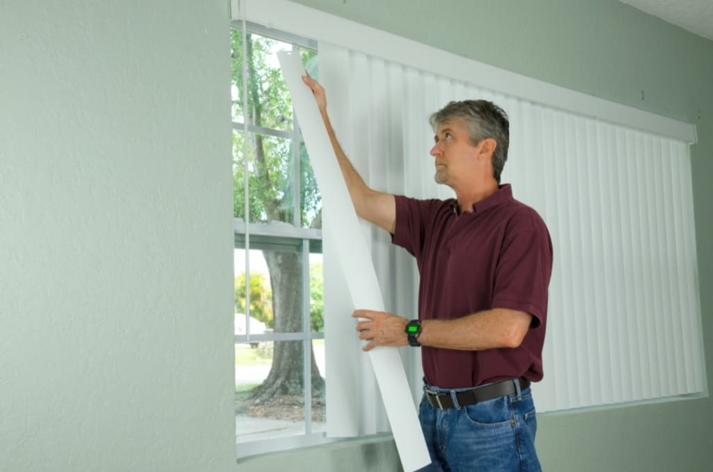 Top Tips for Installing Vertical Window Blinds The Well Dressed Window