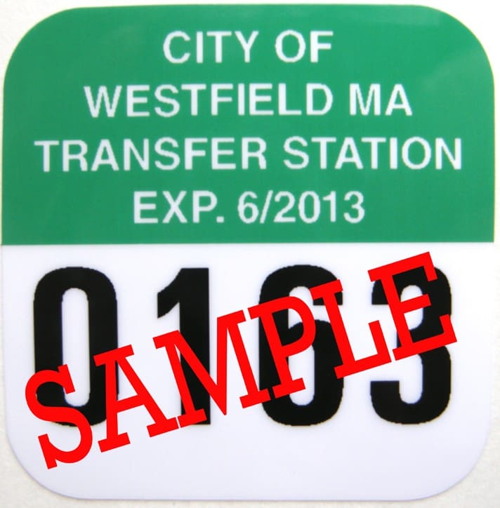 Transfer station stickers start Monday The Westfield News June 27, 2012