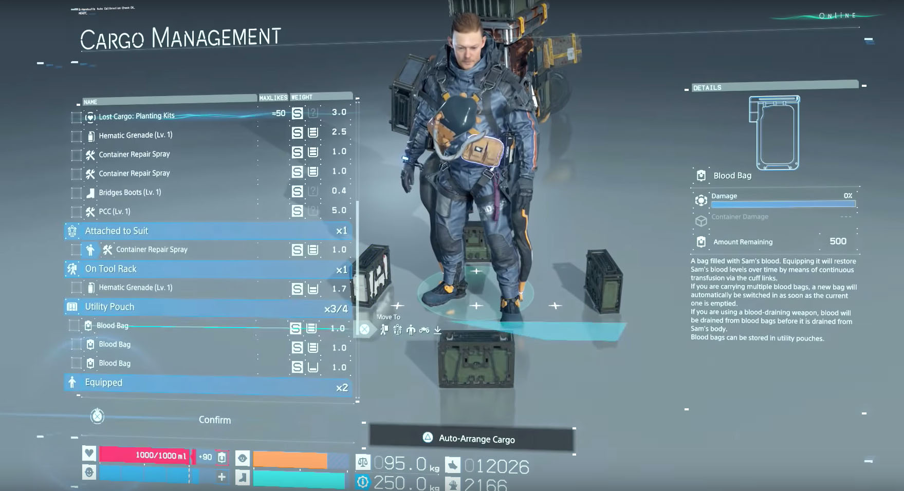 wulanindonesiatgs Death Stranding Attach To Suit