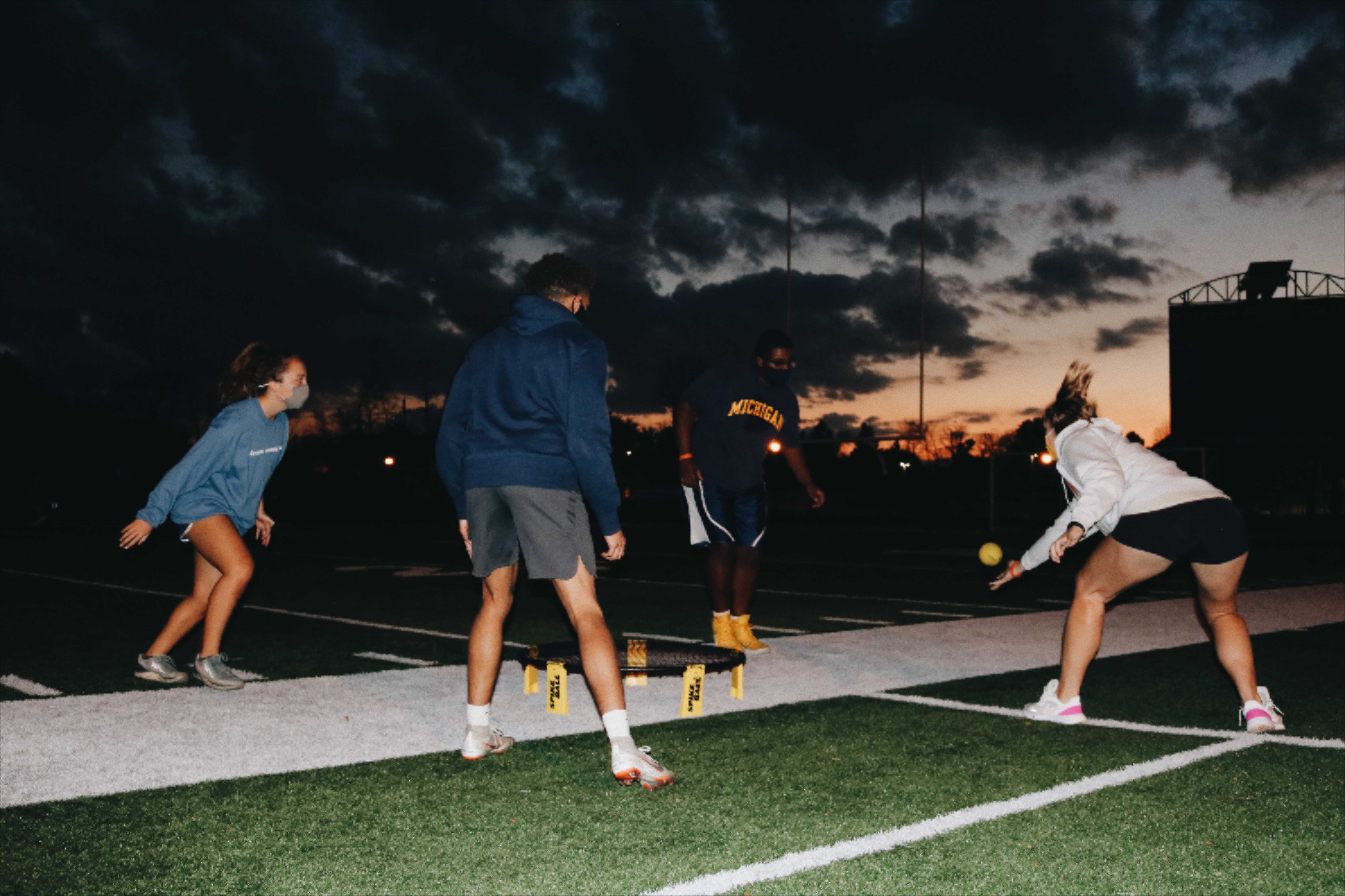 The Rise of Spikeball The Wheaton Record