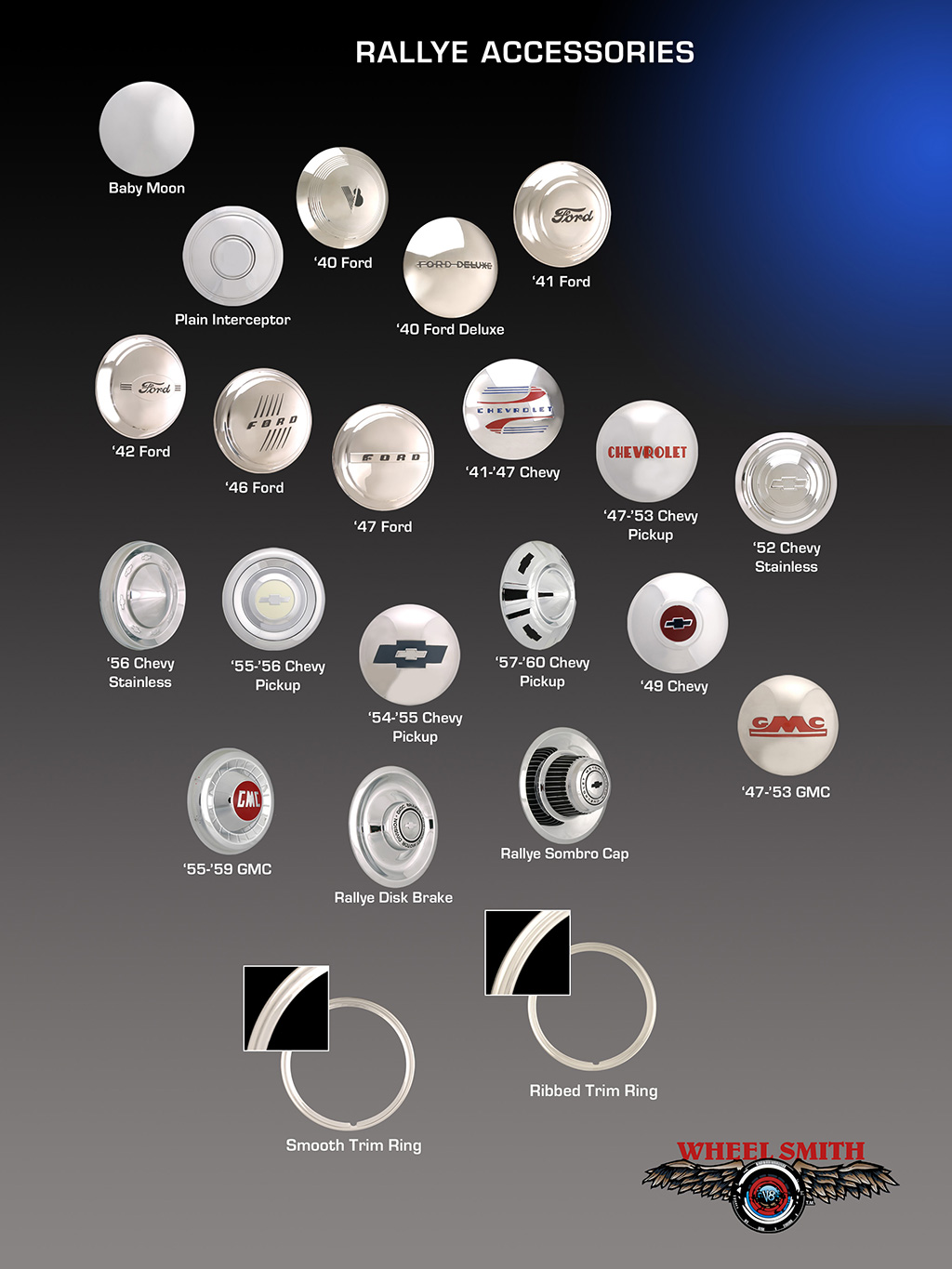 Wheelsmith Rallye Wheel Accessories