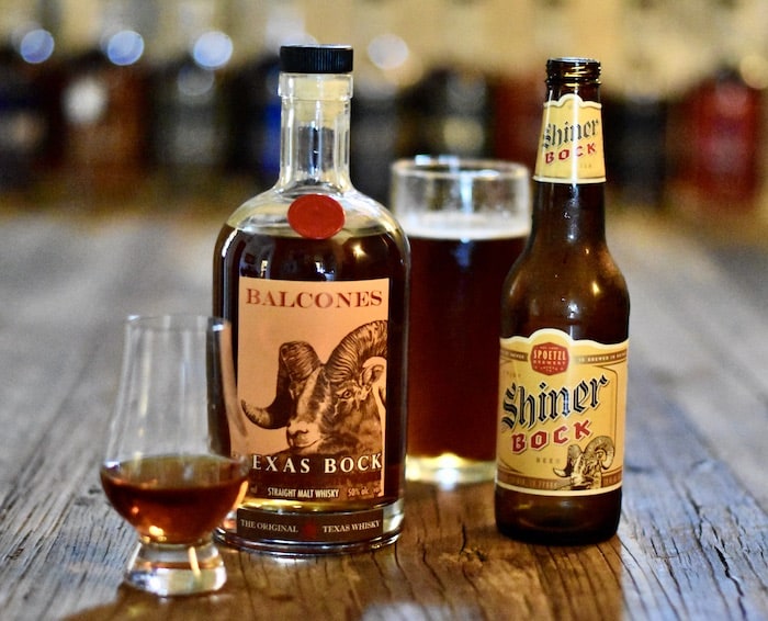 Shiner Bock Base Of A Special Balcones Texas Whiskey The
