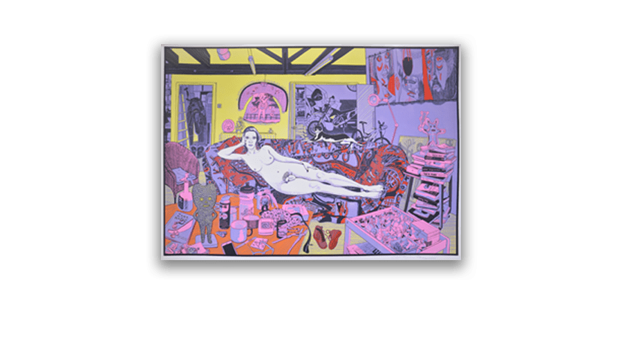 Grayson Perry Reclining Artist The Whisper Gallery