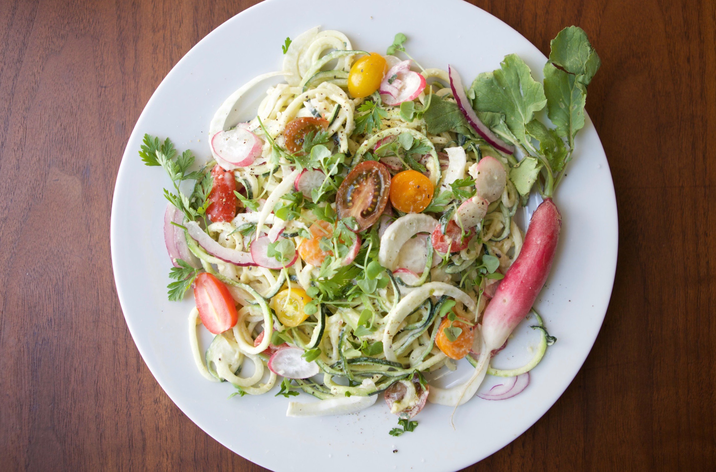 Spring Salad with Fennel and Zucchini The Whole Carrot